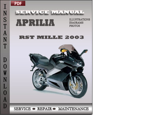 Product picture Aprilia RST Mille 2003 Factory Service Manual Download
