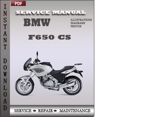 Product picture BMW F 650 GS Factory Service Repair Manual Download
