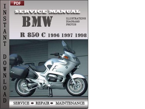 Product picture BMW R 850 C 1996 1997 1998 Factory Service Repair Manual Download