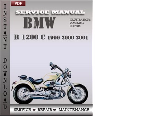 Product picture BMW R 1200 C 1999 2000 2001 Factory Service Repair Manual Download