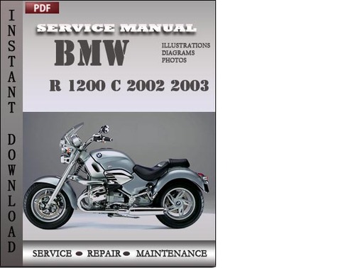 Product picture BMW R 1200 C 2002 2003 Factory Service Repair Manual Download