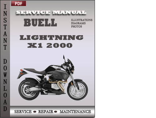 Product picture Buell LIghtning X1 2000 Factory Service Repair Manual Download