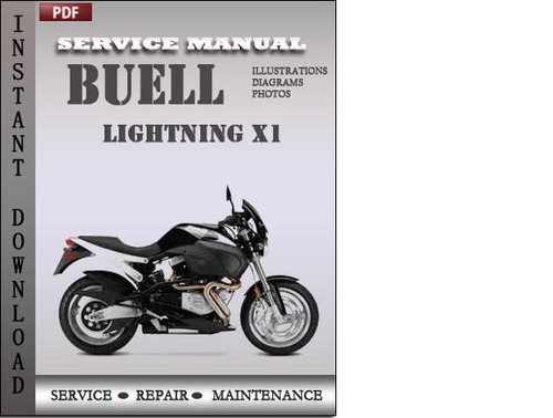 Product picture Buell LIghtning X1 Factory Service Repair Manual Download