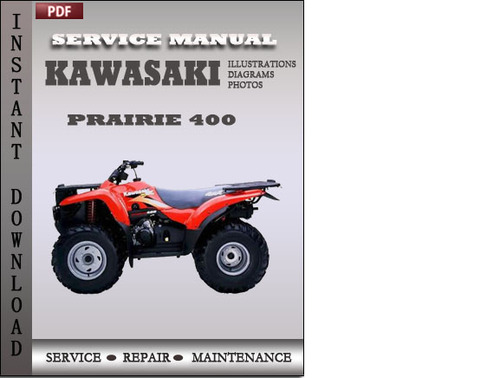 Product picture Kawasaki Prairie 400 Factory Service Repair Manual Download