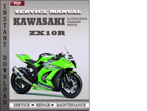 Product picture Kawasaki ZX10R Factory Service Repair Manual Download