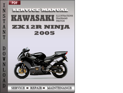 Product picture Kawasaki ZX12R Ninja 2005 Factory Service Repair Manual Download