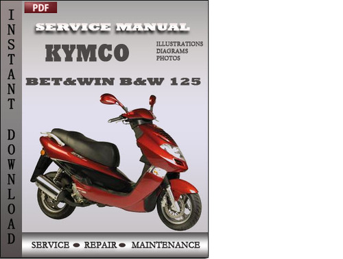 Product picture Kymco Bet&win B&W 125 Factory Service Repair Manual Download