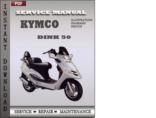 Product picture Kymco Dink 50 Factory Service Repair Manual Download