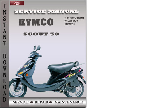 Product picture Kymco Scout 50 Factory Service Repair Manual Download
