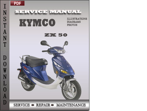 Product picture Kymco ZX 50 Factory Service Repair Manual Download