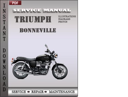 Product picture Triumph Bonneville Factory Service Repair Manual Download
