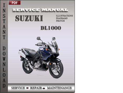 Product picture Suzuki DL1000 Factory Service Repair Manual Download