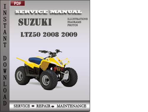 Product picture Suzuki LTZ50 2008 2009 Factory Service Repair Manual Download