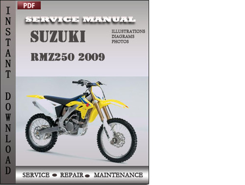 Product picture Suzuki RMZ250 2009 Factory Service Repair Manual Download