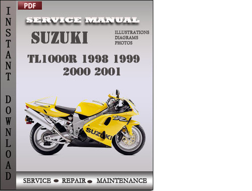 Product picture Suzuki TL1000R 1998 1999 2000 2001 Factory Service Repair Manual Download