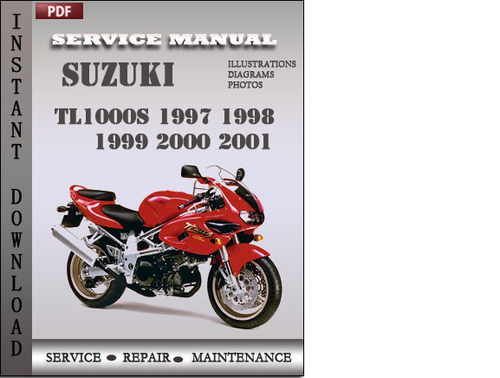 Product picture Suzuki TL1000S 1997 1998 1999 2000 2001 Factory Service Repair Manual Download