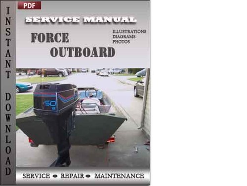 Product picture Force Outboard 35 50 85 & 125 150 Hp Factory Service Repair Manual Download