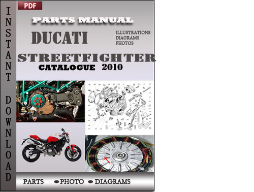 Product picture Ducati Streetfighter 2007 2008 2009 Parts Manual Catalog PDF Download