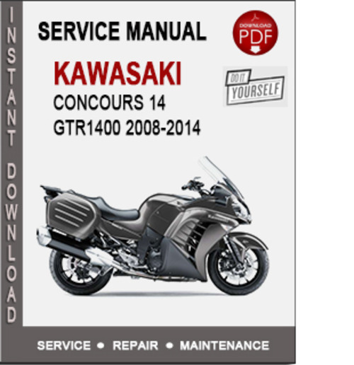 Product picture Kawasaki GTR1400 2008-2014 Service Repair Manual PDF