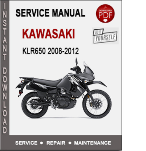 Product picture Kawasaki KLR650 2008-2012 Service Repair Manual PDF