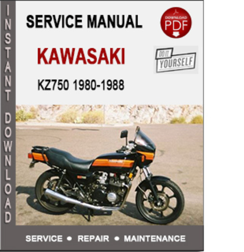 Product picture Kawasaki KZ750 1980-1988 Service Repair Manual PDF