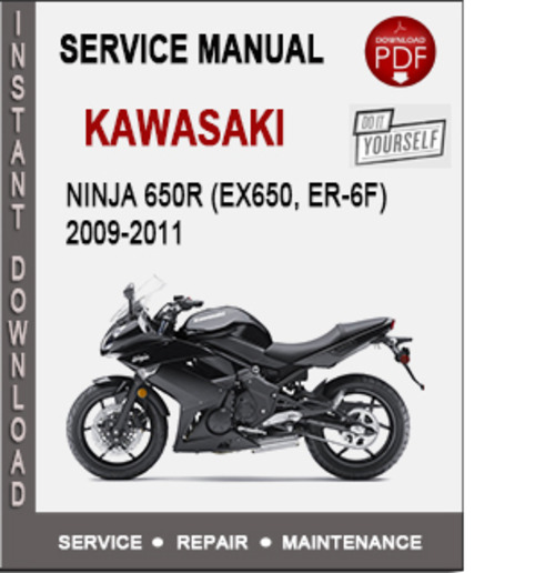 Product picture Kawasaki Ninja 650R (EX650, ER-6f) 2009-2011 Service Manual