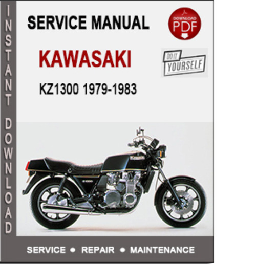 Product picture Kawasaki KZ1300 1979-1983 Service Repair Manual PDF