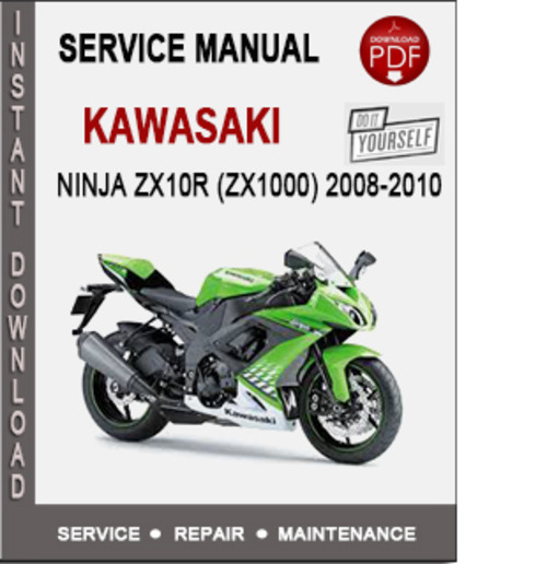 Product picture Kawasaki Ninja ZX10R (ZX1000) 2008-2010 Service Manual