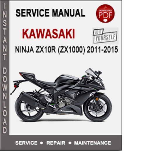Product picture Kawasaki Ninja ZX10R (ZX1000) 2011-2015 Service Manual