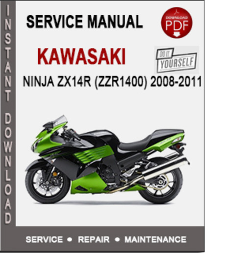 Product picture Kawasaki Ninja ZX14R (ZZR1400) 2008-2011 Service Manual