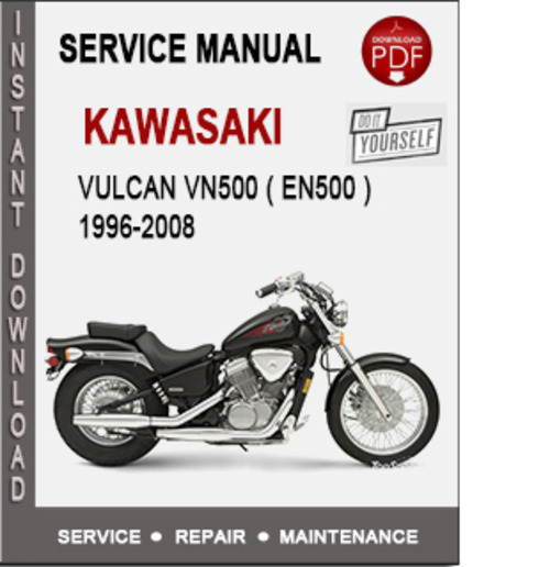 Product picture Kawasaki Vulcan Vn500 ( EN500 ) 1996-2008 Service Manual