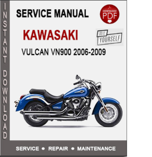 Product picture Kawasaki Vulcan VN900 2006-2009 Service Repair Manual PDF