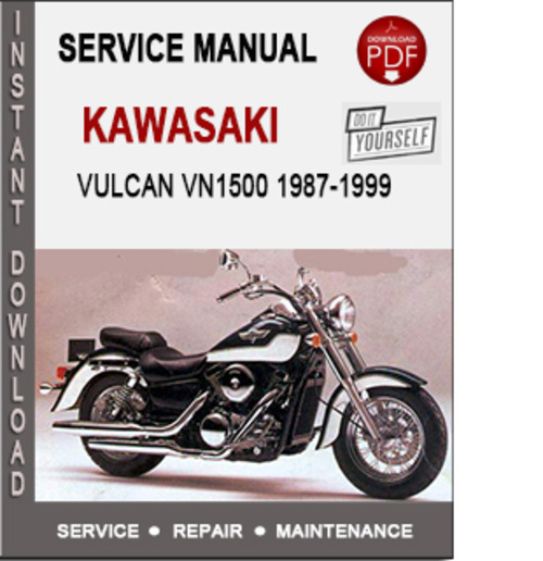 Product picture Kawasaki Vulcan VN1500 1987-1999 Service Repair Manual PDF