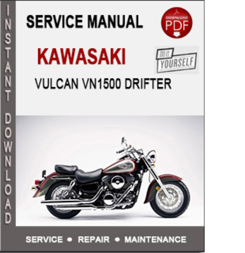 Product picture Kawasaki Vulcan VN1500 Drifter Service Repair Manual PDF